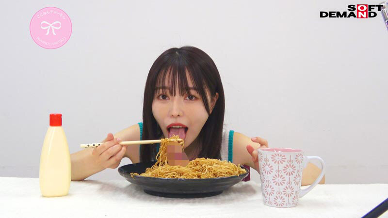 ペニスしゃぶりまくりASMR！ おち〇ぽモッパン！！ ＃よく張りグルメ女子7名収録 ＃モッパン ＃mukbang ＃美味ち〇ぽ ＃生ザーメン ＃ごっくん ＃Japanese ＃大食い ＃ちんテロ ＃大胃王 - 星仲ここみ