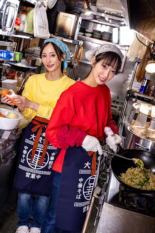 SVERS-002 爆盛りギャル中華美人姉妹が腕を振るう行列がすごい街中華の日常とSEX！1