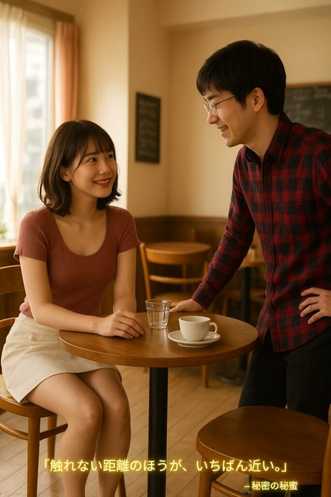 触れない距離に、いちばん深いぬくもりがある。静寂の中にある“想い”をテーマにした物語。