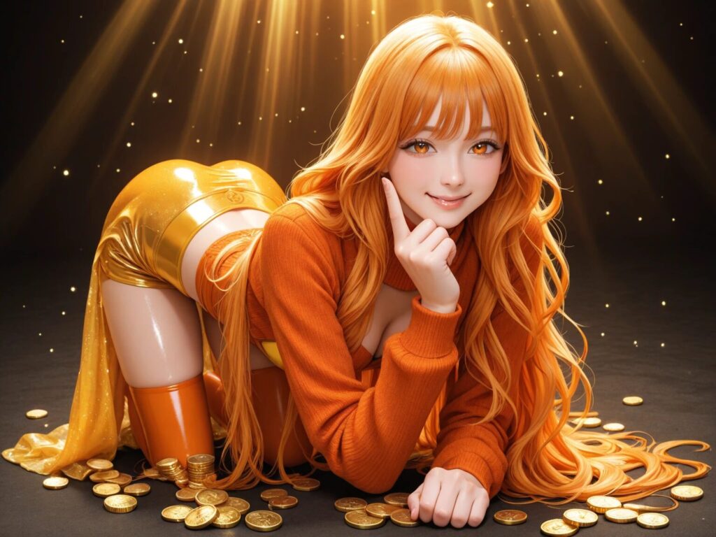 楽しいことを想像する様子