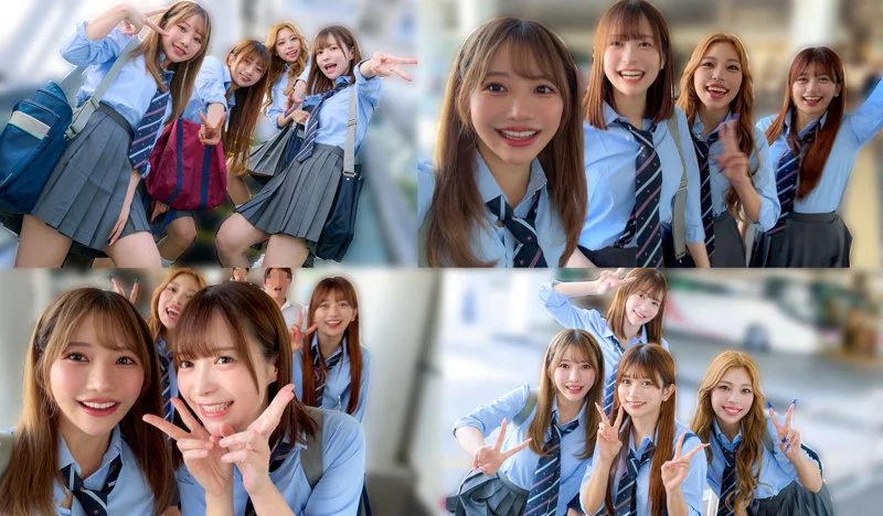 DEAA-026 りお&ひなた&かりん&ゆい3