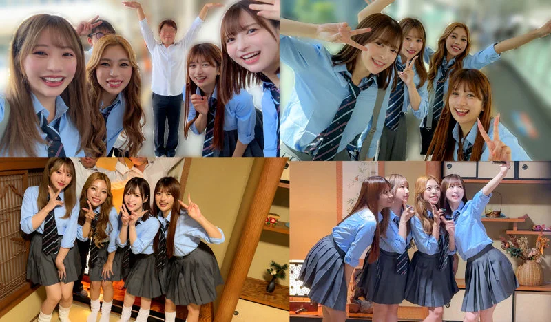 DEAA-026 りお&ひなた&かりん&ゆい4